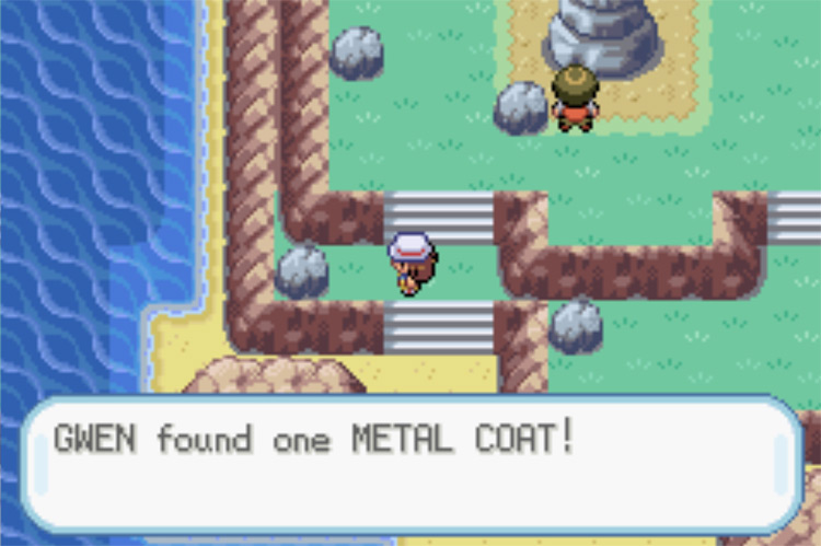 Obtaining the Metal Coat on Memorial Pillar / Pokemon FRLG