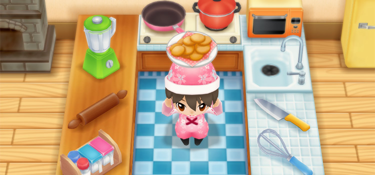 Holding plate of cookies in SoS:FoMT