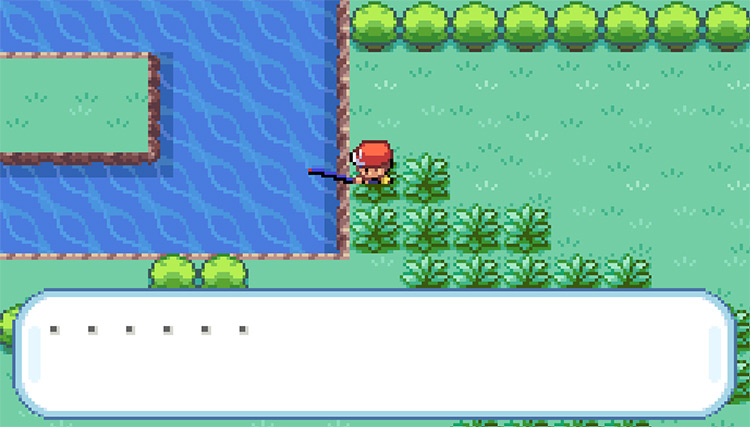 Fishing in the Safari Zone’s Center Area / Pokémon FRLG