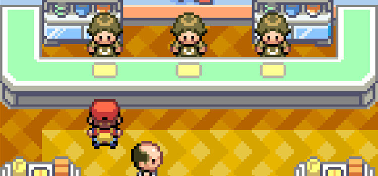 Rocket Game Corner Exchange Counter in Pokémon FireRed