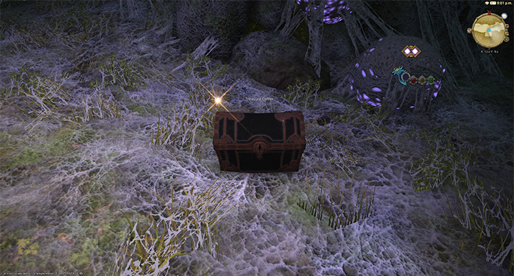 One of the four extra treasure coffers in Toto-Rak / Final Fantasy XIV