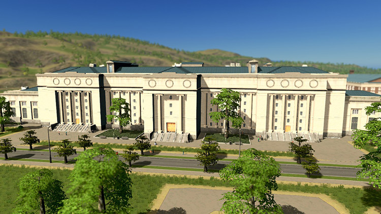 The School of Law unique faculty on university campus / Cities: Skylines