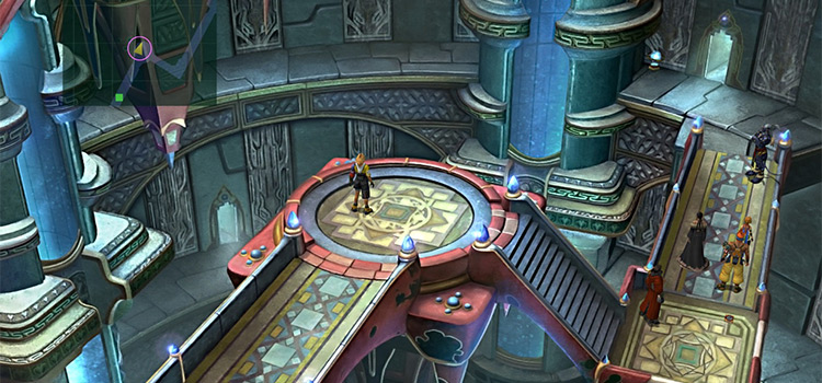 The entrance to the Bevelle Cloister of Trials (FFX HD)