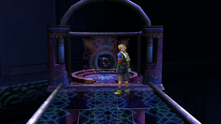 Where to Place the Glyph Sphere / Final Fantasy X