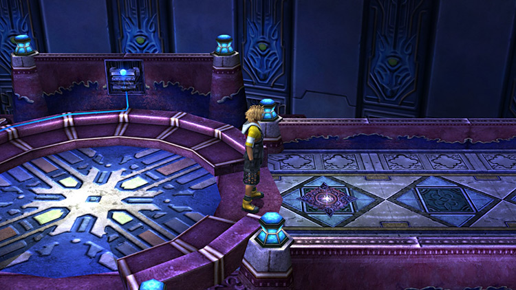 The Shining Tile in Step 24 / Final Fantasy X