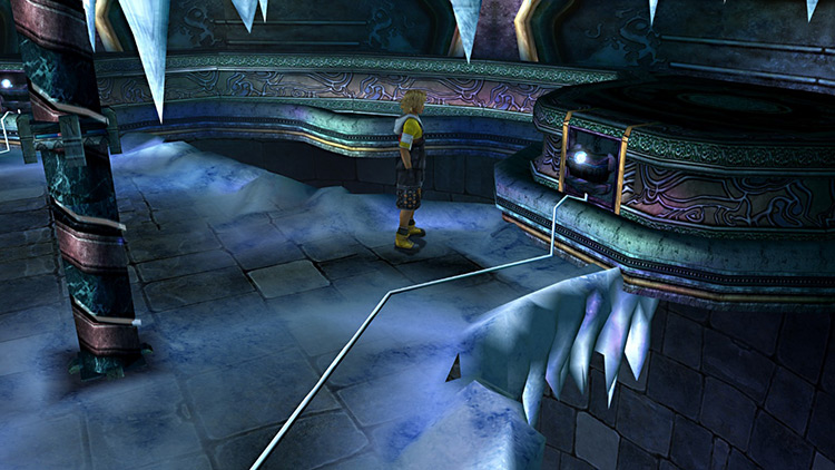 Picking Up Another Macalania Sphere / Final Fantasy X