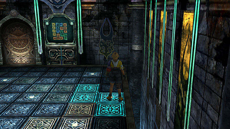 Stepping on Tile G5 / Final Fantasy X