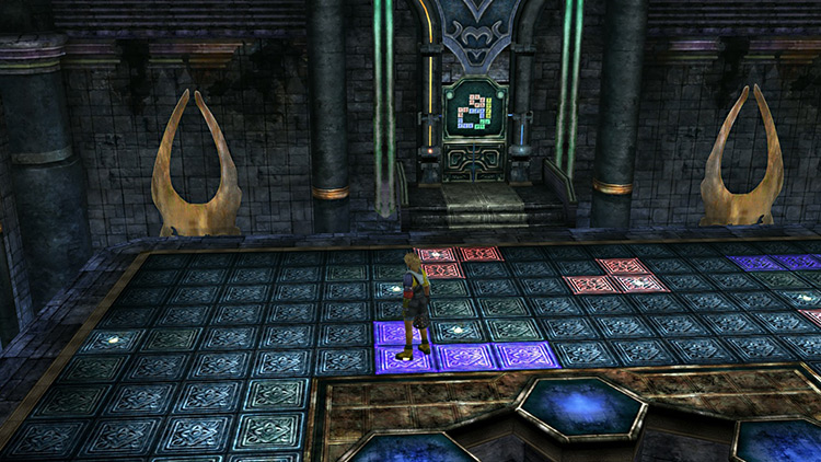 Stepping on Tile F6, Room 2 / Final Fantasy X