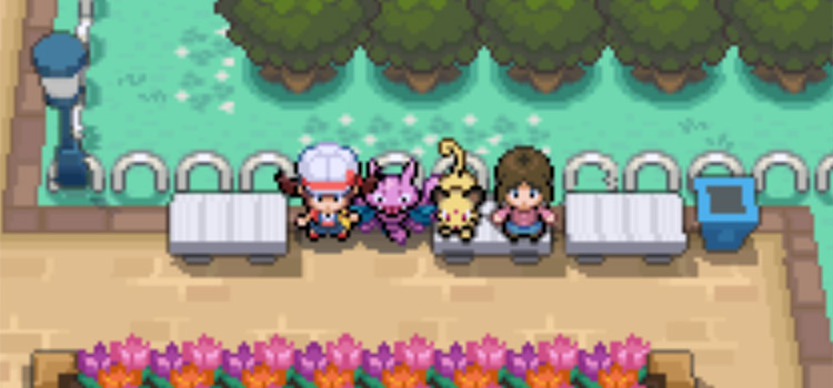 The Quick Claw NPC in the National Park (Pokémon HeartGold)