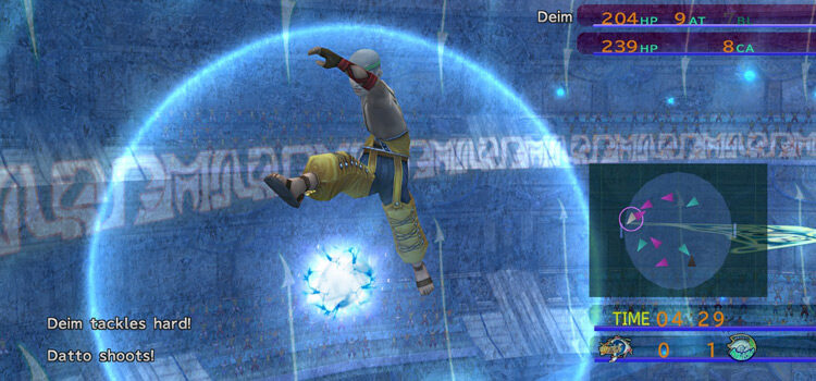 Datto Shooting in Blitzball (FFX HD)