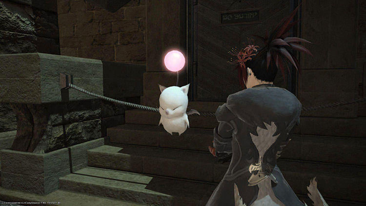 The Itinerant Moogle in The Steps of Nald / FFXIV