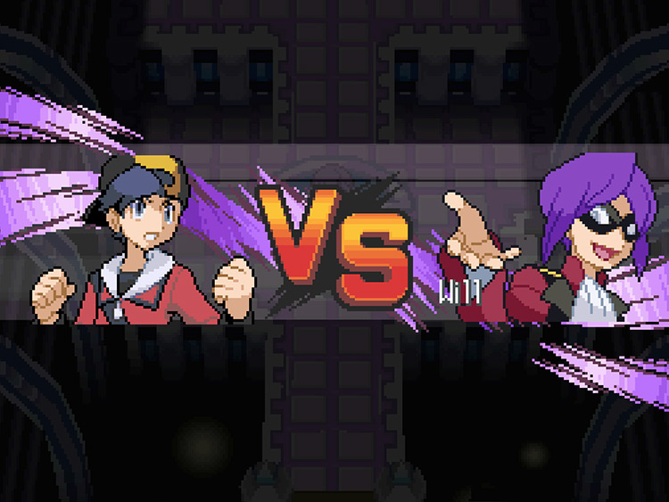 About to fight against Will from the Elite Four / Pokemon HGSS