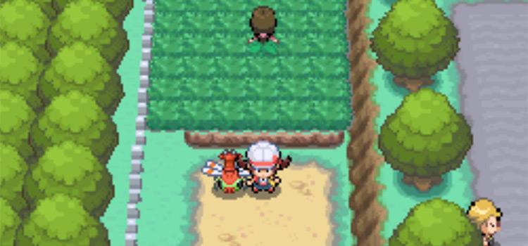 Pokemon HG/SS Route 14 Screenshot (farming for eggs)