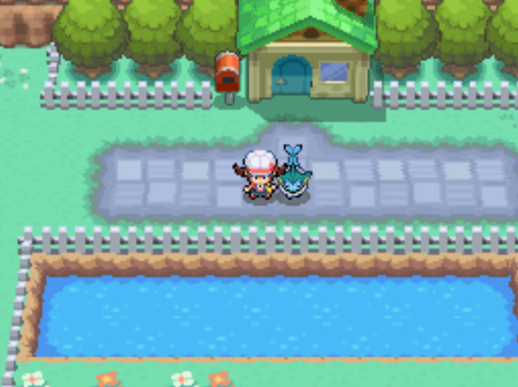 Sea Cottage on Route 25, home of Bill's Grandfather / Pokémon HeartGold and SoulSilver