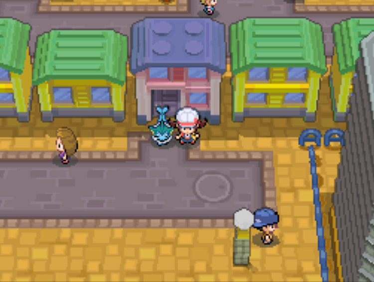 The small house in Saffron City / Pokémon HGSS