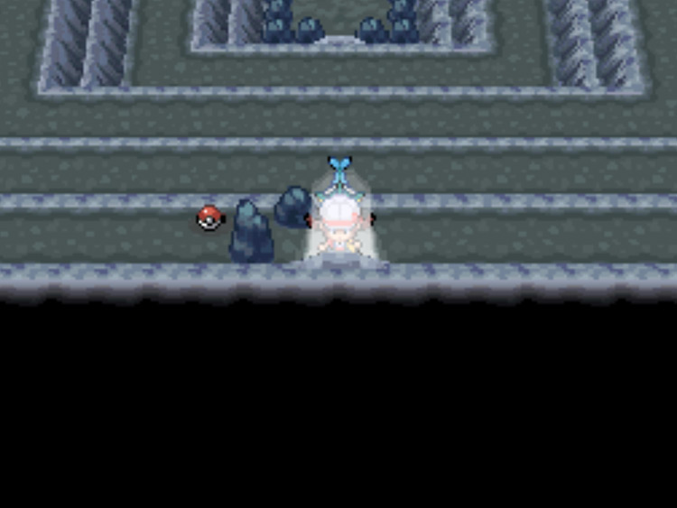 The final cave exit in this part of Mt. Silver / Pokémon HGSS