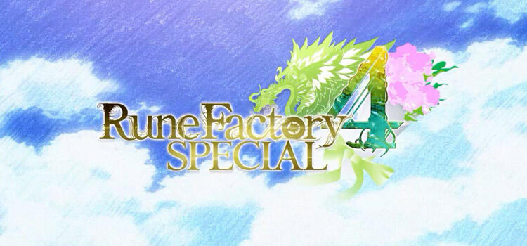 Rune Factory 4 Special - Title Screen