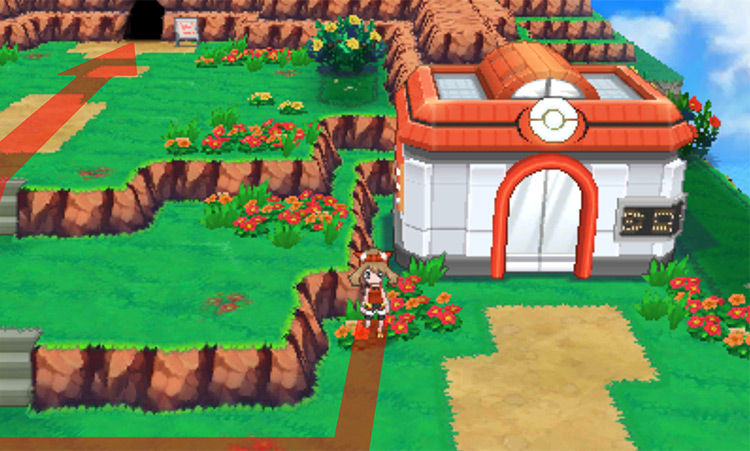 Ever Grande City’s Pokémon Center / Pokémon Omega Ruby and Alpha Sapphire