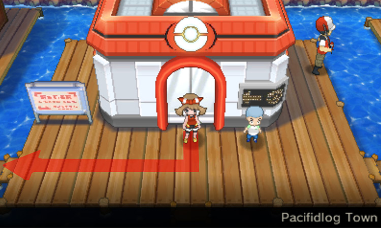 Pacifidlog Town’s Pokémon Center / Pokémon Omega Ruby and Alpha Sapphire