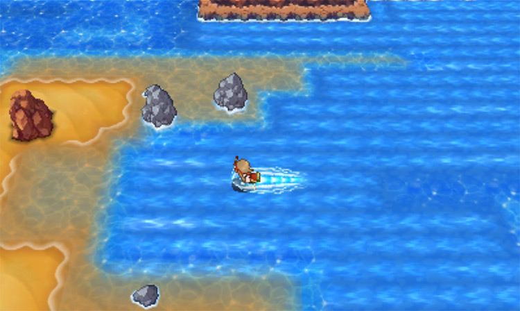 Riding the water current / Pokémon Omega Ruby and Alpha Sapphire